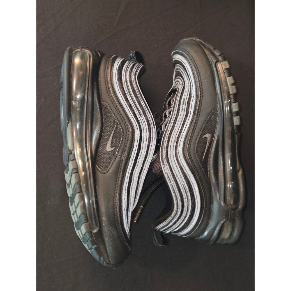 Nike Air Max 97 Black Reflective Stripe Details Sneakers Running Shoes Women's 6